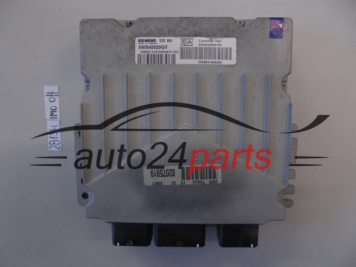 PEUGEOT 5WS40020G-T 5WS40020GT SW9644895180 HW9641849280