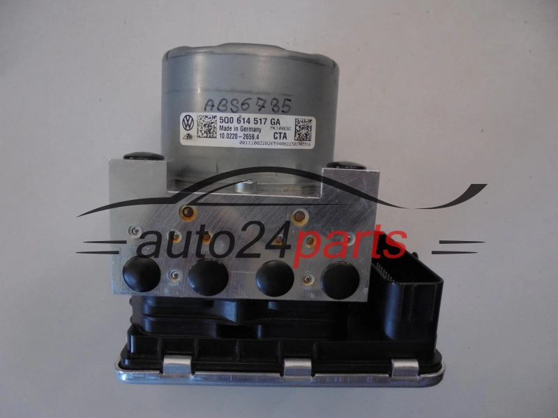 Pompe ABS et calculateur AUDI VOLKSWAGEN 5Q0614517GA 10.0917-4377.3 10091743773