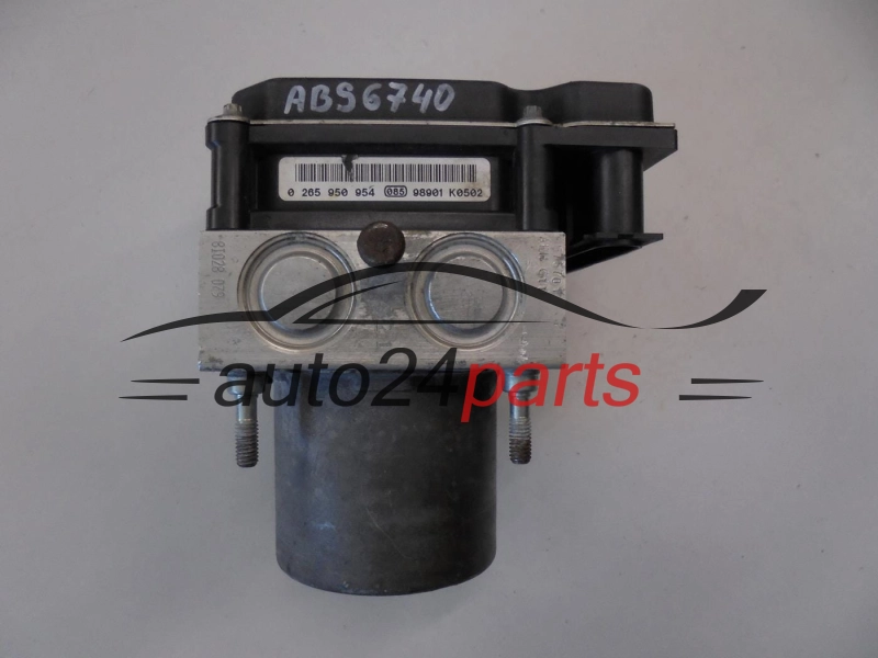 ABS POMPA I STEROWNIK OPEL TIGRA B MERIVA CORSA BOSCH 0 265 234 694, 0265234694, 13276464 AG, 0 265 950 954, 0265950954
