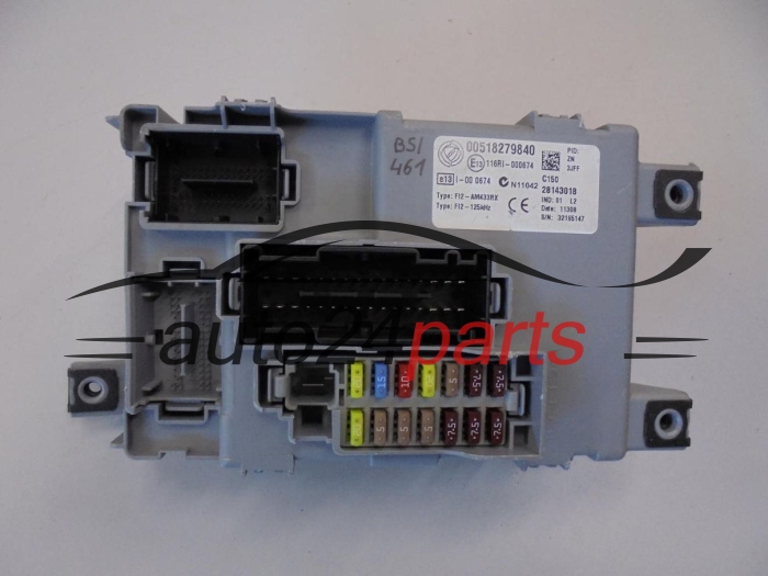 SKRZYNKA BEZPIECZNIKOW MODUL FIAT LANCIA DELPHI 28143018, 00518279840