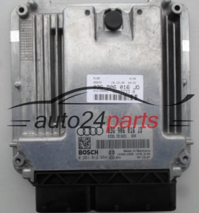 ECU ENGINE CONTROLLER AUDI A4 2.0 TDI BRE 03G906016JD, 03G 906 016 JD, BOSCH 0 281 012 654, 0281012654, DIESEL EDC16U31