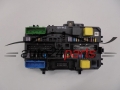 SKRZYNKA ELEKTRYCZNA PRZEKAŻNIKÓW I BEZPIECZNIKÓW MODUŁ NADWOZIA CENTRALKA KOMFORTU BSI OPEL ASTRA H ZAFIRA B GM 13 206 757 HE, 13206757 HE, HELLA 5DK 008 669-42, 5DK008669-42, 5DK00866942