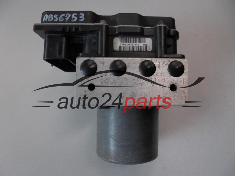 POMPA ABS I STEROWNIK MERCEDES BENZ 0265251313 A0074314412 0265951386
