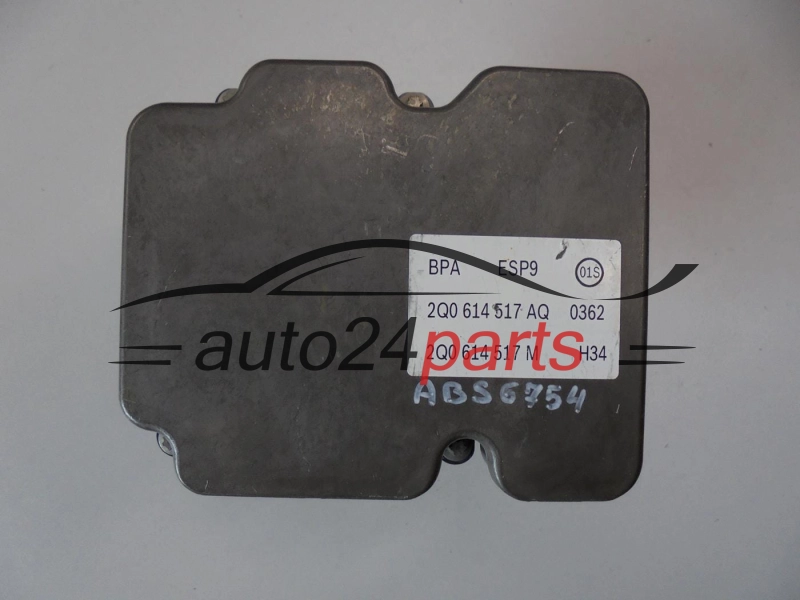 Bomba ABS y centralita AUDI VOLKSAWAGEN SEAT 2Q0614517AQ, 0265294493 0265956687