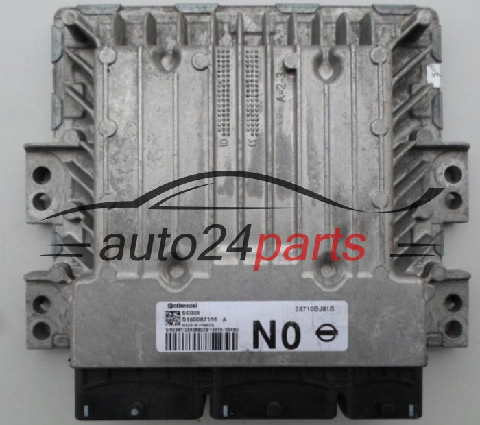 ECU ENGINE CONTROLLER  NISSAN JUKE 1.5 DCI Continental S180067168 A,  23710BJ91B