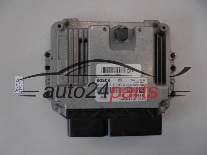 KOMPUTER STEROWNIK SILNIKA KIA CARENS 2.0 CRDI BOSCH 0 281 013 072, 0281013072, 39113-27485, 3911327485, 39116-27485, 3911627485