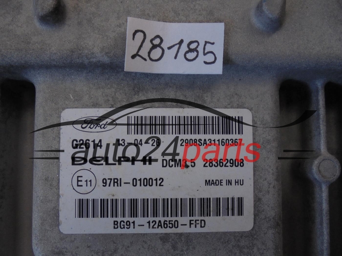 Sterownik silnika Ford S-MAX 2.0 TDCI 28362908 BG9112A650FFD – zdjęcie 2