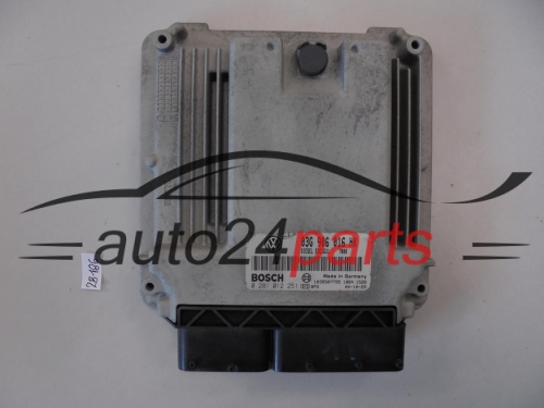 KOMPUTER STEROWNIK SILNIKA VW VOLKSWAGEN TOURAN 2.0 TDI 03G 906 016 HK, 03G906016HK, BOSCH 0 281 012 251, 0281012251, DIESEL EDC16U1 7000, 1039S07795