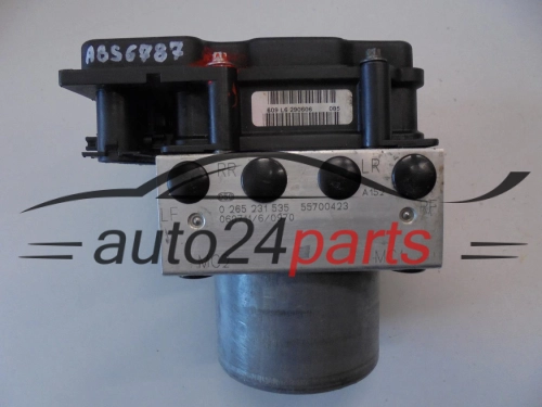 ABS POMPA I STEROWNIK FIAT GRANDE PUNTO BOSCH 0 265 231 535, 0265231535, 55700423, 0 265 800 421, 0265800421