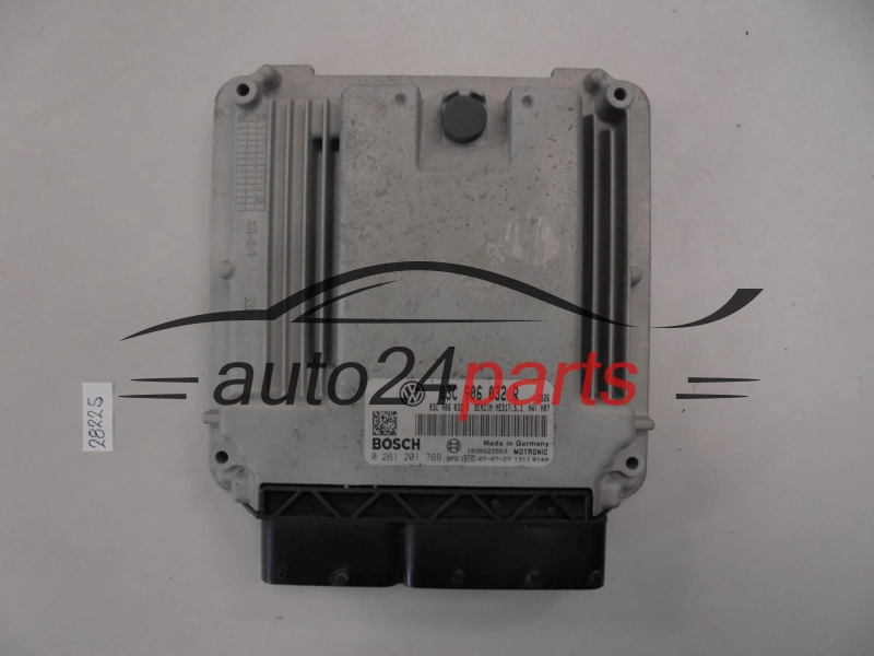 KOMPUTER STEROWNIK SILNIKA VW VOLKSWAGEN GOLF 1.4 TSI 03C906032R, 03C 906 032 R, 03C906032C, 03C 906 032 C, BOSCH 0261201769, 0 261 201 769, BENZIN MED17.5.1 1730