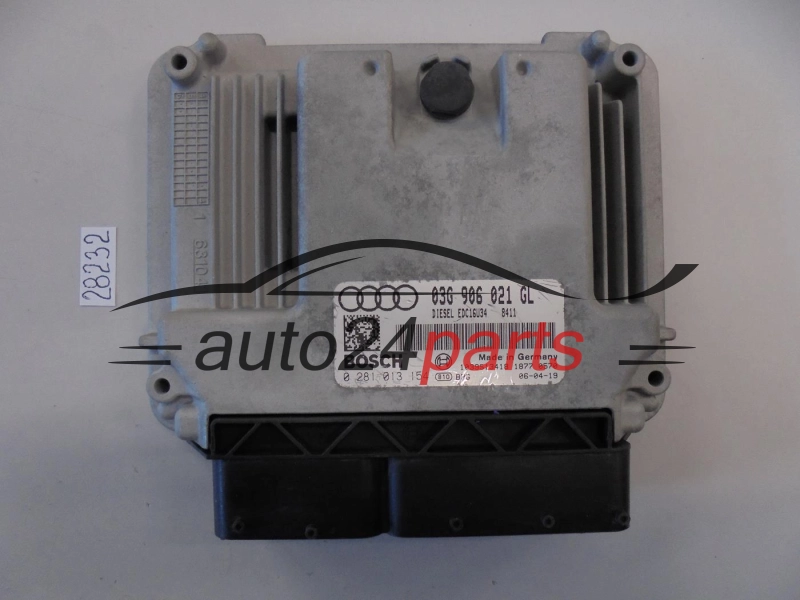 KOMPUTER STEROWNIK SILNIKA VOLKSWAGEN AUDI 2.0 TDI BOSCH 0 281 013 154, 0281013154, 03G 906 021 GL, 03G906021GL