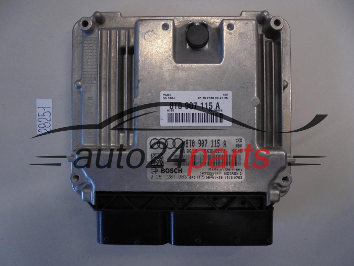 Calculateur moteur Audi 0261201963 8T0907115A MED17.5