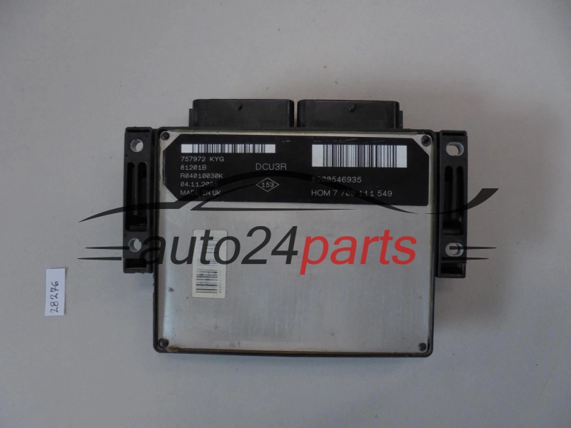 ECU Engine Controller RENAULT R04010030K 8200546935