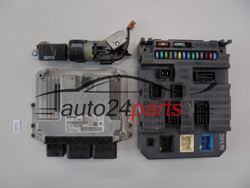 Sterownik silnika Peugeot 207 Cc 1.6 16V 0261201505 9664738680 – zdjęcie 2