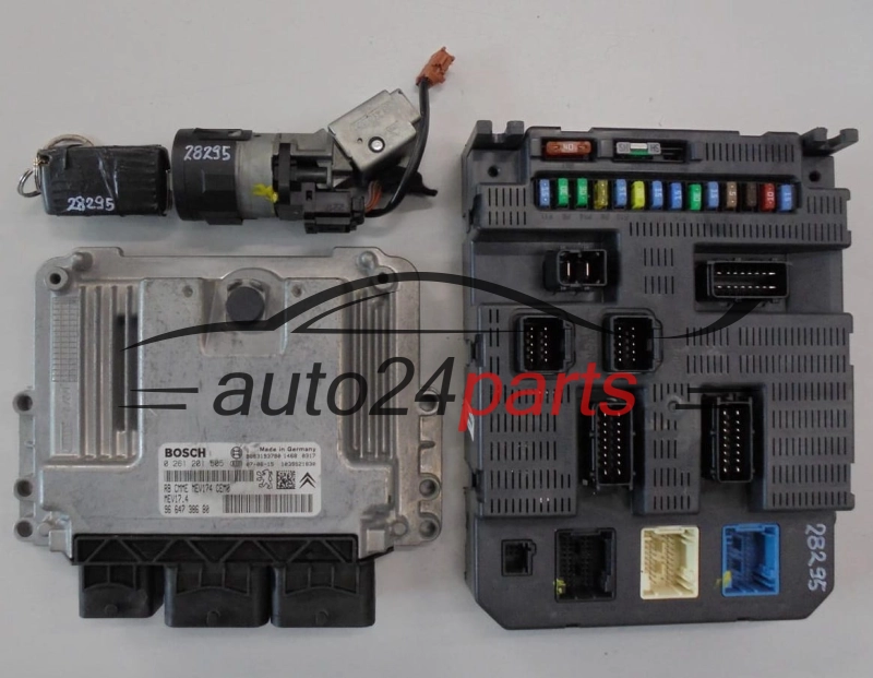 PEUGEOT 207 CC 1.6 16V 9664738680 9663193780 BOSCH 0261201505 1039S21830 RB CMME MEV174 CEM0 MEV17.4
