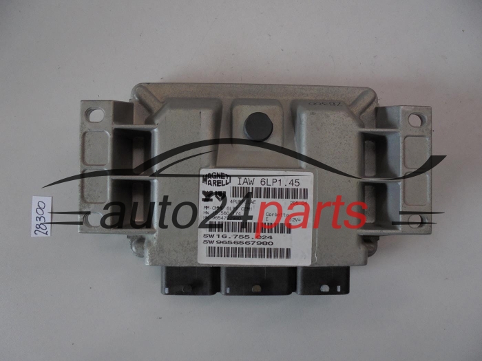 KOMPUTER STEROWNIK SILNIKA CITROEN PEUGEOT 2.0 Magneti Marelli IAW 6LP1.45, IAW6LP145, 16560174, 9654792980, 16755024, 9656567980