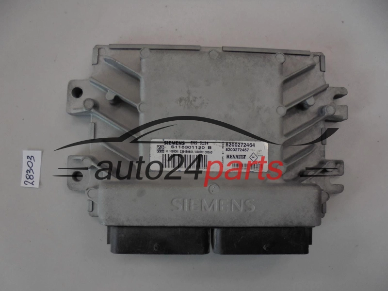 Sterownik silnika Renault Megane Scenic 1.6 S118301120B 8200272464