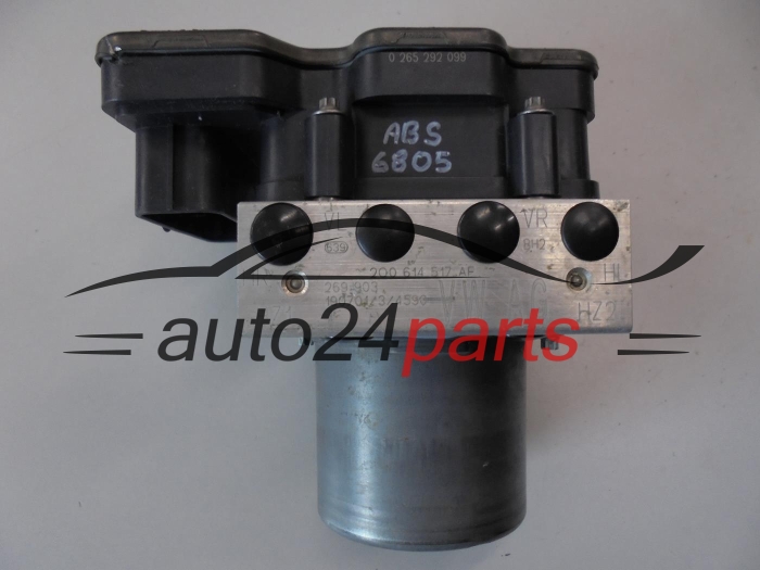 ABS POMPA I STEROWNIK AUDI VOLKSAWAGEN SEAT 2Q0614517AF, 0265292099, 0265956687