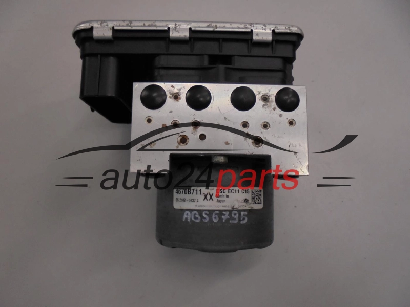 POMPA ABS I STEROWNIK MITSUBISHI 4670B711 06.2109-8792.3 06210987923