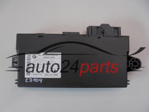 STEROWNIK CENTRALKA CAS 3 BMW 6135914722001, 61.35-9147220-01, 61.35 - 9147220 - 01, SIEMENS VDO 5WK4 9513VBR, 5WK49513VBR