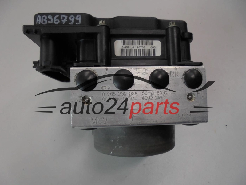 ABS PUMP SUZUKI 0265232089 56110-80J21 5611080J21 0265800708