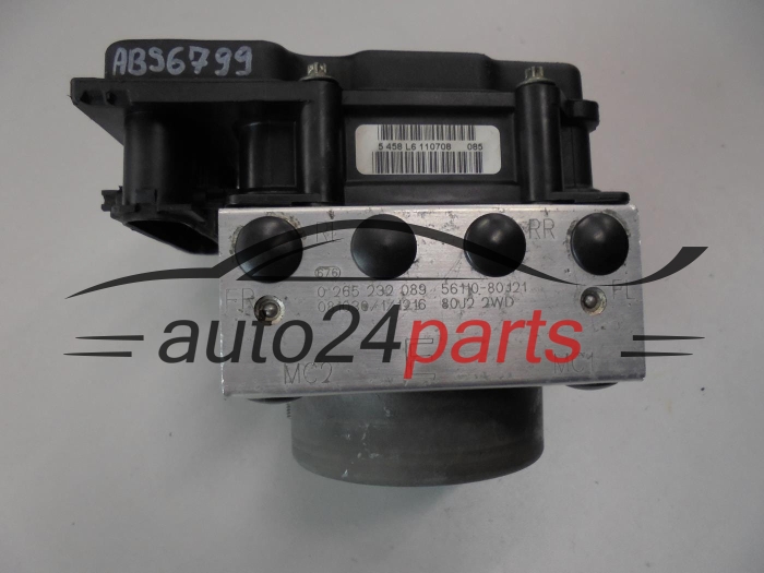 Αντλία αβς SUZUKI 0265232089 56110-80J21 5611080J21 0265800708