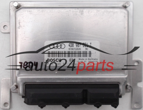 ECU ENGINE CONTROLLER AUDI A8 2.8, BOSCH 0 261 204 811, BOSCH 0261204811, 4D0 907 551 T, 4D0907551T