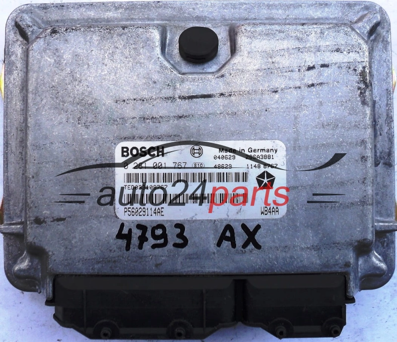 Μονάδα Ελέγχου Κινητήρα JEEP GRAND CHEROKEE 3.1 TD BOSCH 0 281 001 767, 0281001767, P56029114AE