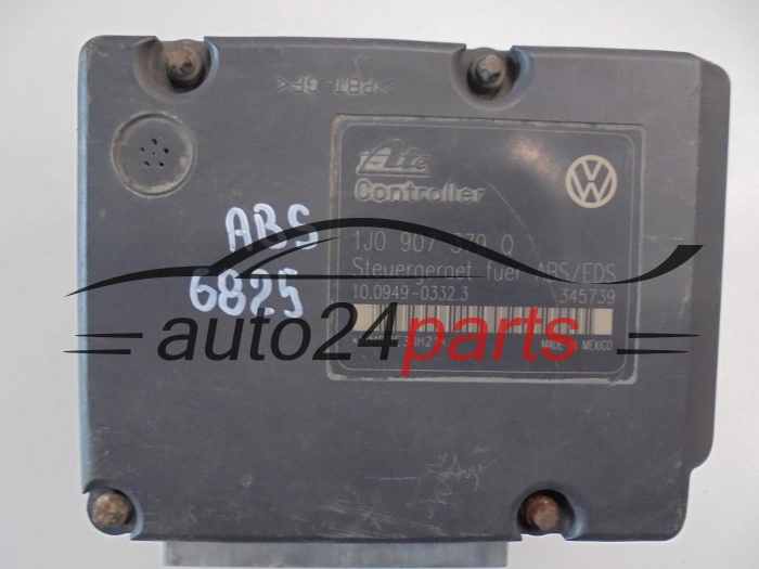Αντλία αβς AUDI SEAT SKODA VOLKSWAGEN 1J0 614 217 E, 1J0614217E, ATE 10.0204-0212.4, 10020402124, 1J0 907 379 Q, 1J0907379Q, 10.0949-0332.3, 10094903323