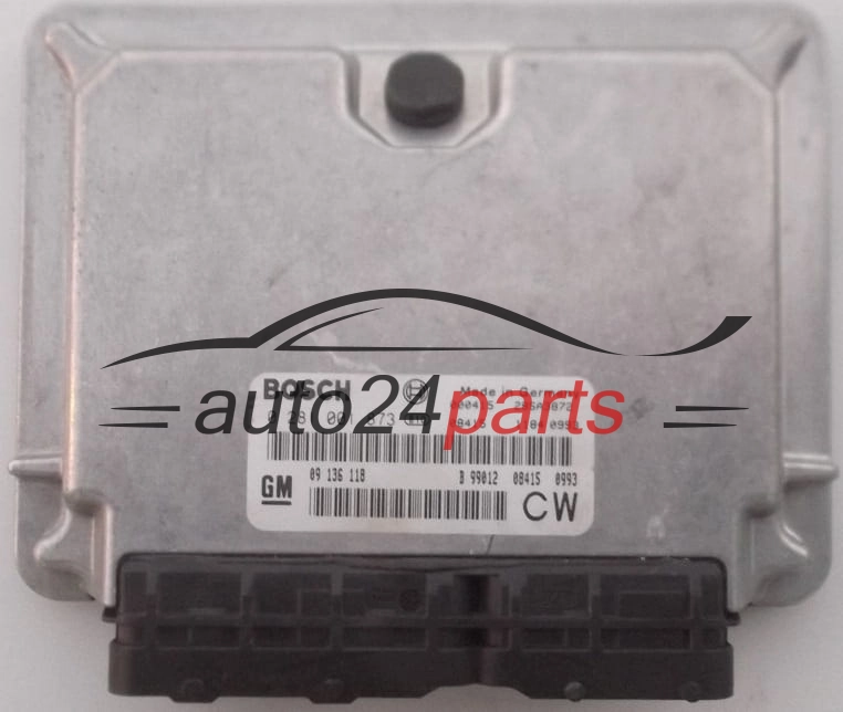 ECU ENGINE CONTROLLER OPEL VECTRA B 2.0 DTI BOSCH 0 281 001 873,  GM 09 136 118