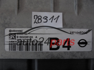 Calculateur Moteur NISSAN 237104ED0C S180206103A EMS3155