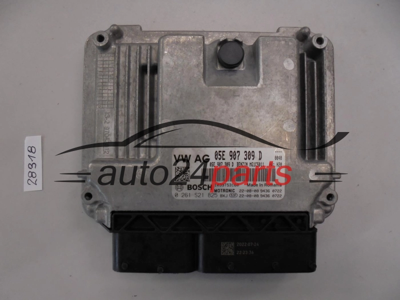 Μονάδα Ελέγχου Κινητήρα VOLKSWAGEN 0261S21825 05E907309D
