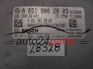 MERCEDES BENZ 0281031244 A6519002803