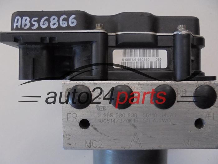 POMPA ABS I STEROWNIK SUZUKI SX4 0265230838 56110-54LA1 5611054LA1 0265951297