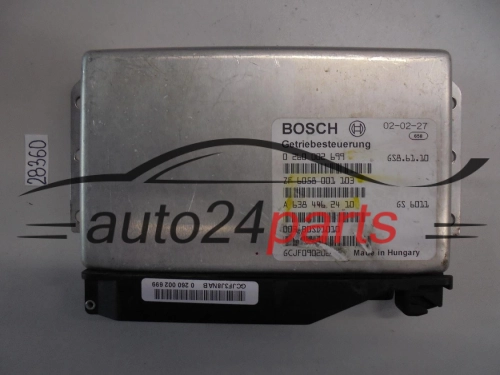 STEROWNIK SKRZYNI AUTOMATYCZNEJ MERCEDES VITO W638 BOSCH 0 260 002 699, 0260002699, A 638 446 24 10, A6384462410