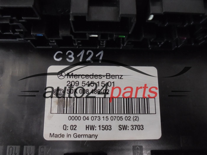 CENTRALKA MODUL STEROWNIK SAM MERCEDES BENZ 209 545 15 01, 2095451501, 5DK 008 486-02, 5DK008486-02, 5DK00848602
