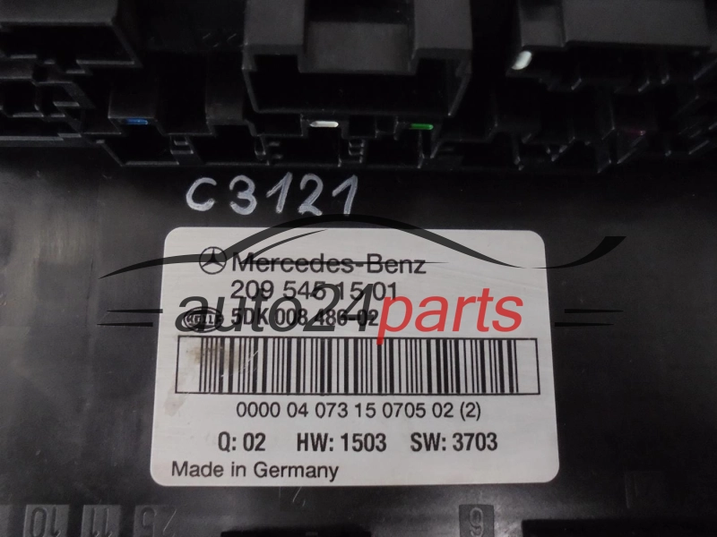 Moduł komfortu SAM Mercedes Benz 2095451501 5DK00848602 – zdjęcie 2