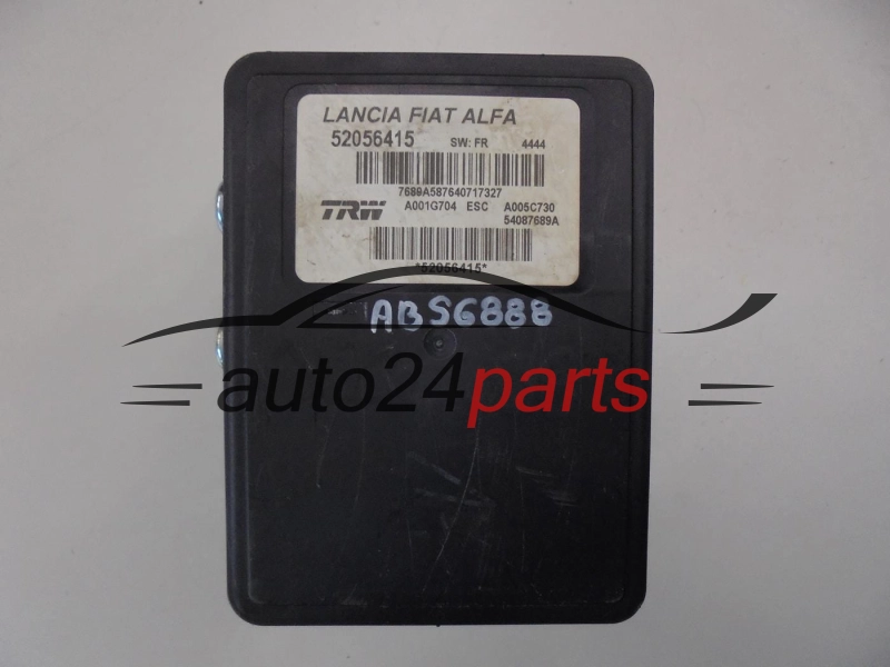 Pompe ABS et calculateur FIAT LANCIA ALFA 52056415