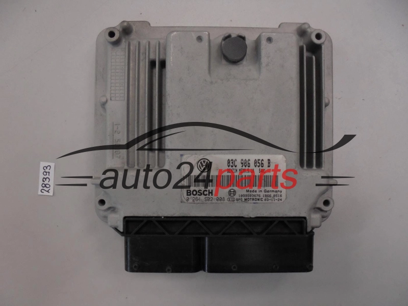 Sterownik silnika VOLKSWAGEN 0261S02008 03C906056B MED9.5.10 - 28393