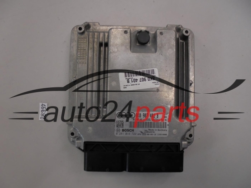 Centralina do motor Audi 0281014722 8K0907401B EDC17CP14