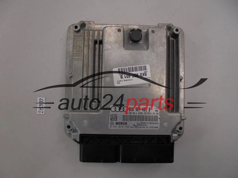 Centralina do motor Audi 0281014722 8K0907401B EDC17CP14