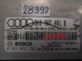 Engine control module Audi 0281014722 8K0907401B EDC17CP14