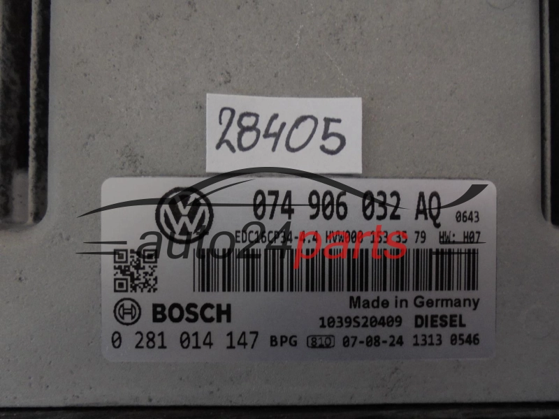 ECU Engine Controller VOLKSWAGEN CRAFTER 0281014147 074906032AQ