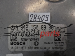KOMPUTER STEROWNIK SILNIKA MERCEDES CLS 350 3.0 CDI BOSCH 0 281 016 656, 0281016656, A 642 150 89 00, A6421508900, CR60.20