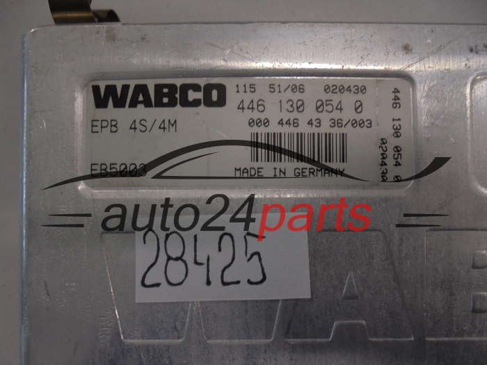ABS STEROWNIK EPB 4S/4M MERCEDES ACTROS 0004464336, A0004464336, A 000 446 43 36 /004, 4461300540, 446 130 054 0, EB5003