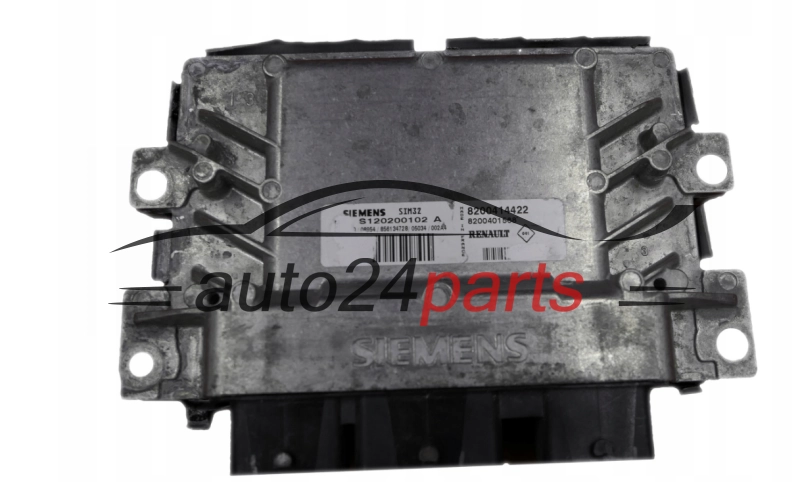 RENAULT CLIO 1.2 SIEMENS S120200102 A, S120200102A, 8200414422, 8200401568, SIM32