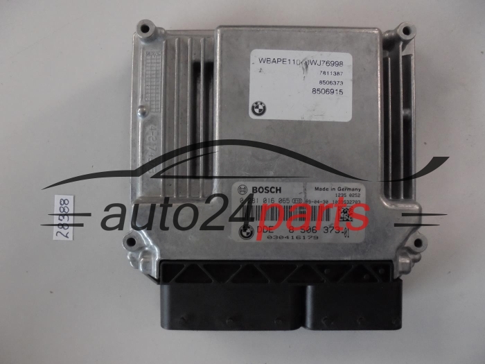 BMW 0281016065 DDE 8506373 DDE8506373