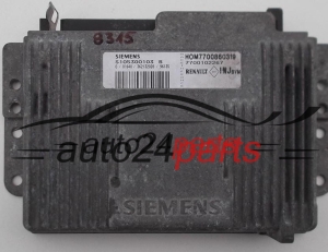 ΜΟΝΑΔΑ ΕΛΕΓΧΟΥ ΚΙΝΗΤΗΡΑ RENAULT MEGANE 1.6 8V, SIEMENS S105300103A, HOM7700860319, 7700865810