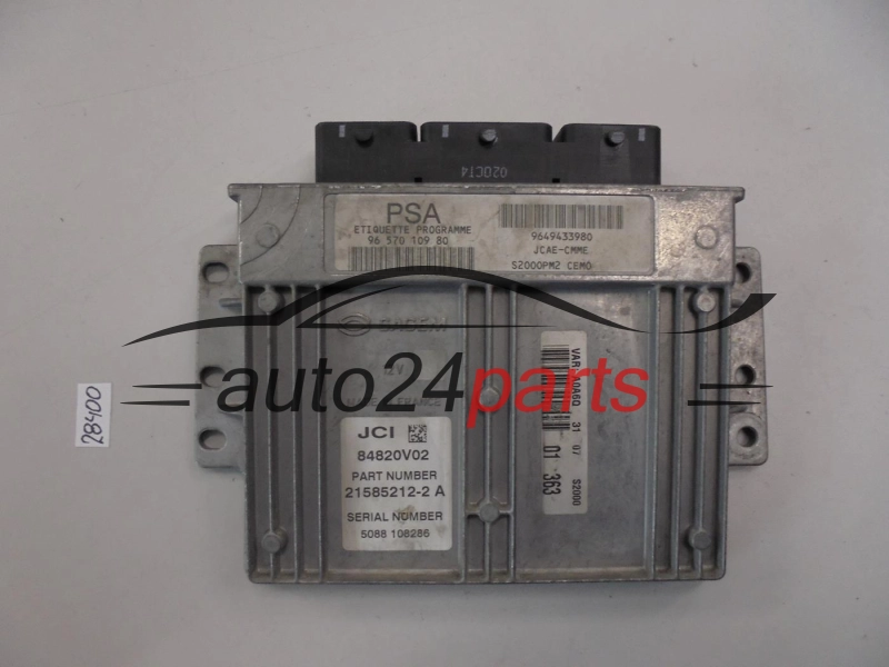 CITROEN PEUGEOT 21585212-2A 215852122A 9649433980 9657010980
