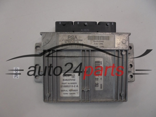 CITROEN PEUGEOT 21585212-2A 215852122A 9649433980 9657010980